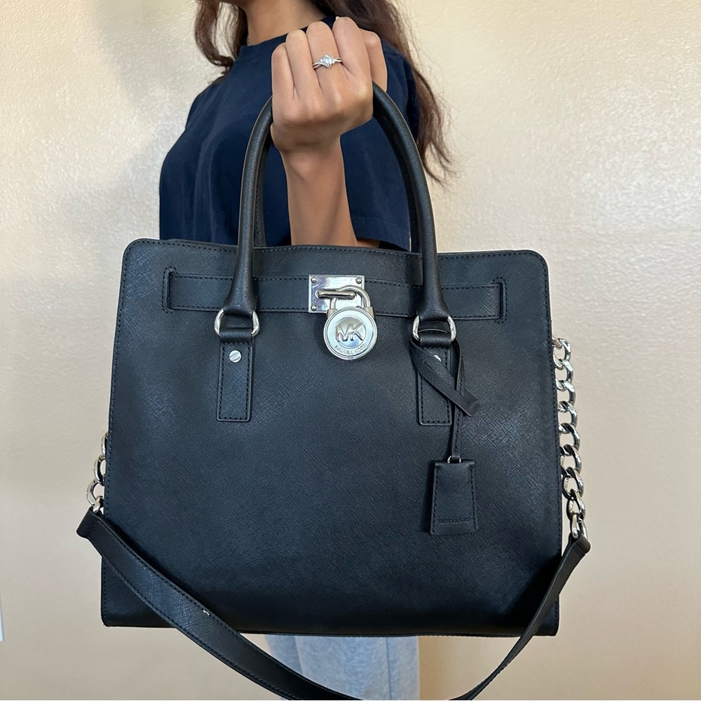 Authentic Michael Kors Leather Handbag